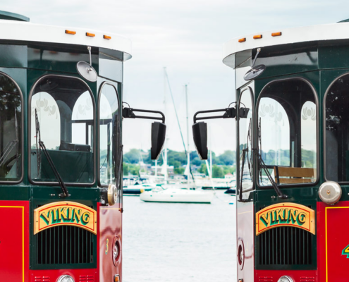 newport trolley tours: Our trolleys